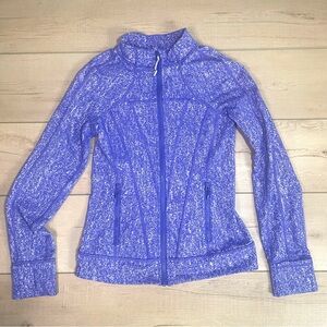 ivivva by lululemon Girls Blue Purple Zipup Jacket Sz 14